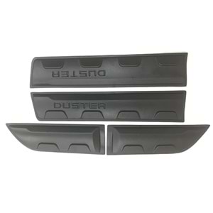 Duster 2 Crosspack Door Cover Matte Black Vacuum Plastic / 2018 After
