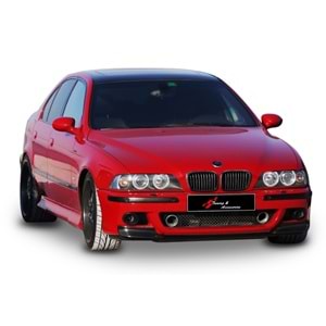 E39 M5 Front Flaps Piano Black Vacuum Plastic / 1995-2003