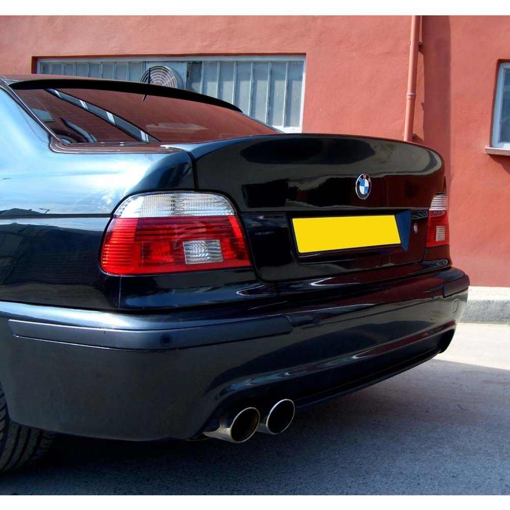E39 CSL Rear Spoiler Piano Black Vacuum Plastic / 1995-2003