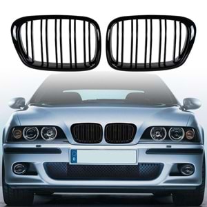 E39 M5 Front Grille Piano Black ABS / 1995-2003