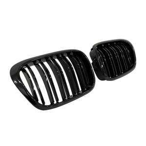 E39 M5 Front Grille Piano Black ABS / 1995-2003