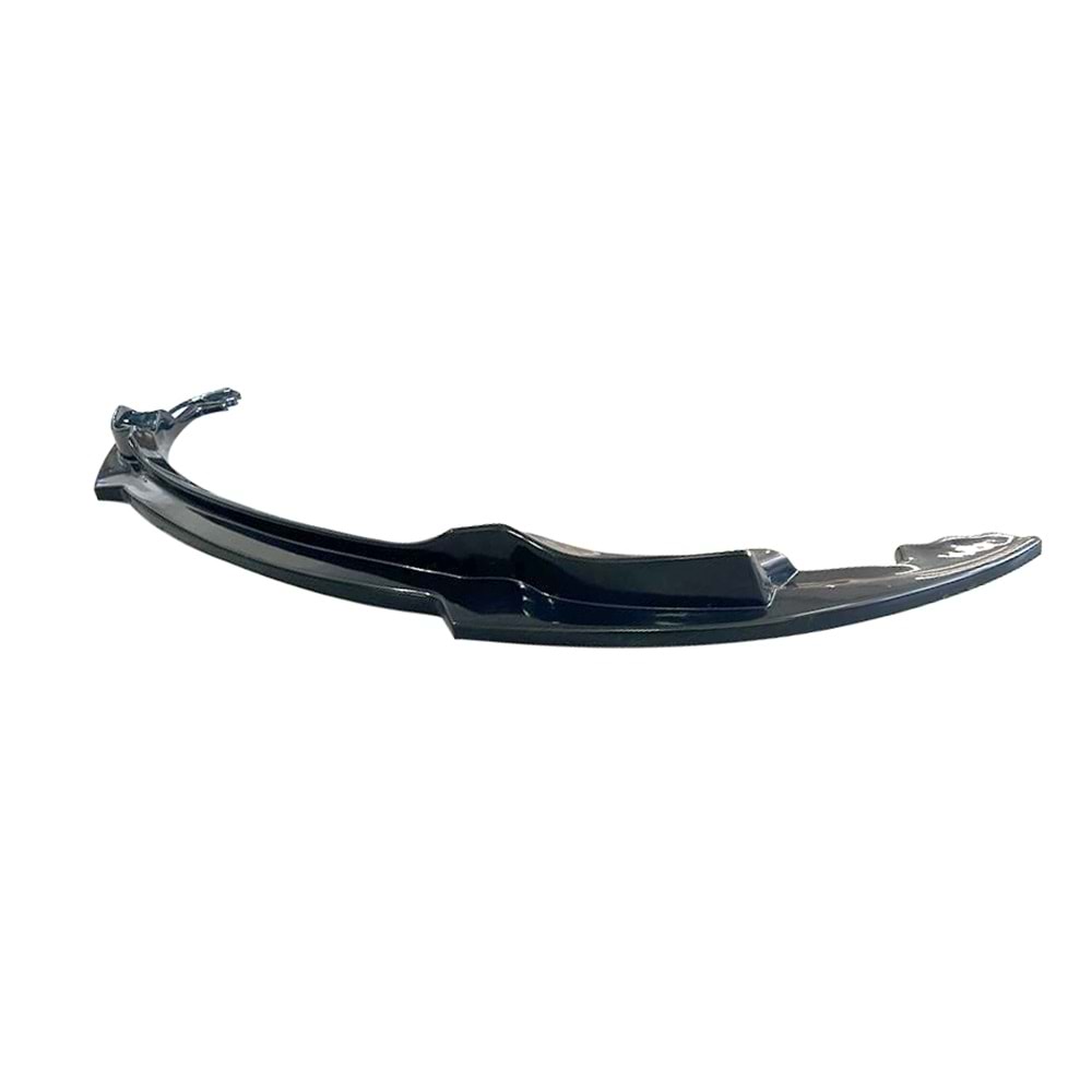 E92 LCI - 93 LCI Front Lip Piano Black Vacuum Plastic / 2009-2013