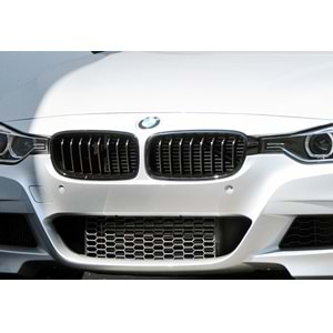 F30 M Technic Front Grille Piano Black ABS / 2012-2018