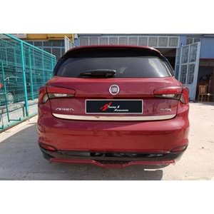 Egea HB Rear Bumper Lip Without Output Vacuum Plastic / 2015 -