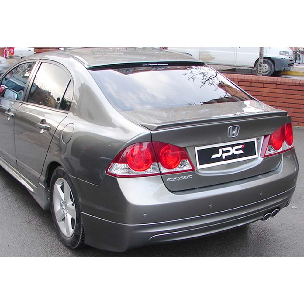 Civic FD6 Rear Trunk Anatomic Spoiler Raw Surface ABS / 2006-2011