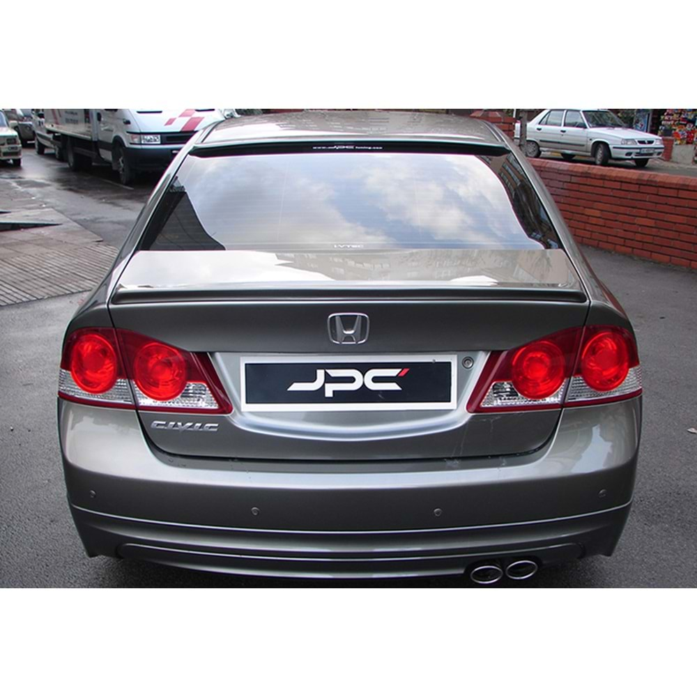 Civic FD6 Rear Trunk Anatomic Spoiler Raw Surface ABS / 2006-2011