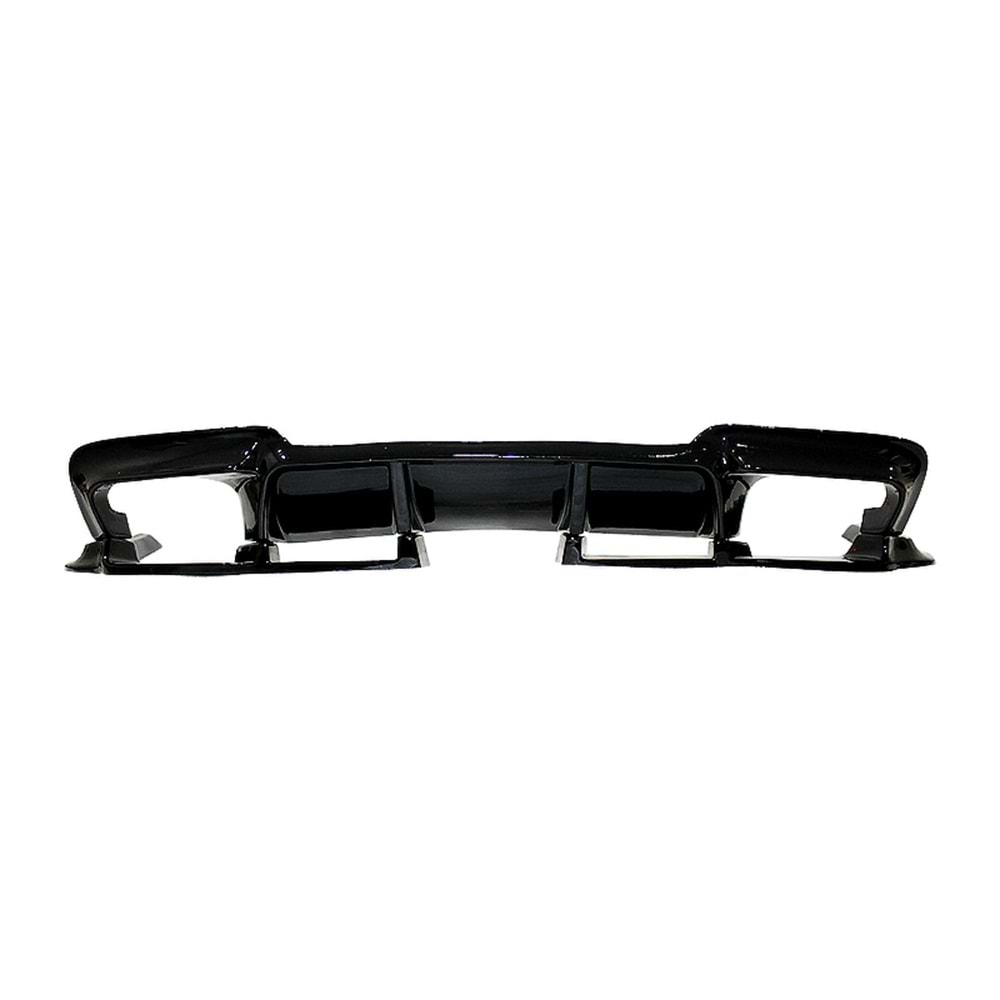 F10 Vorstainer Diffuser 3 Piece R+L Dual Output Piano Black Vacuum Plastic / 2010-2017
