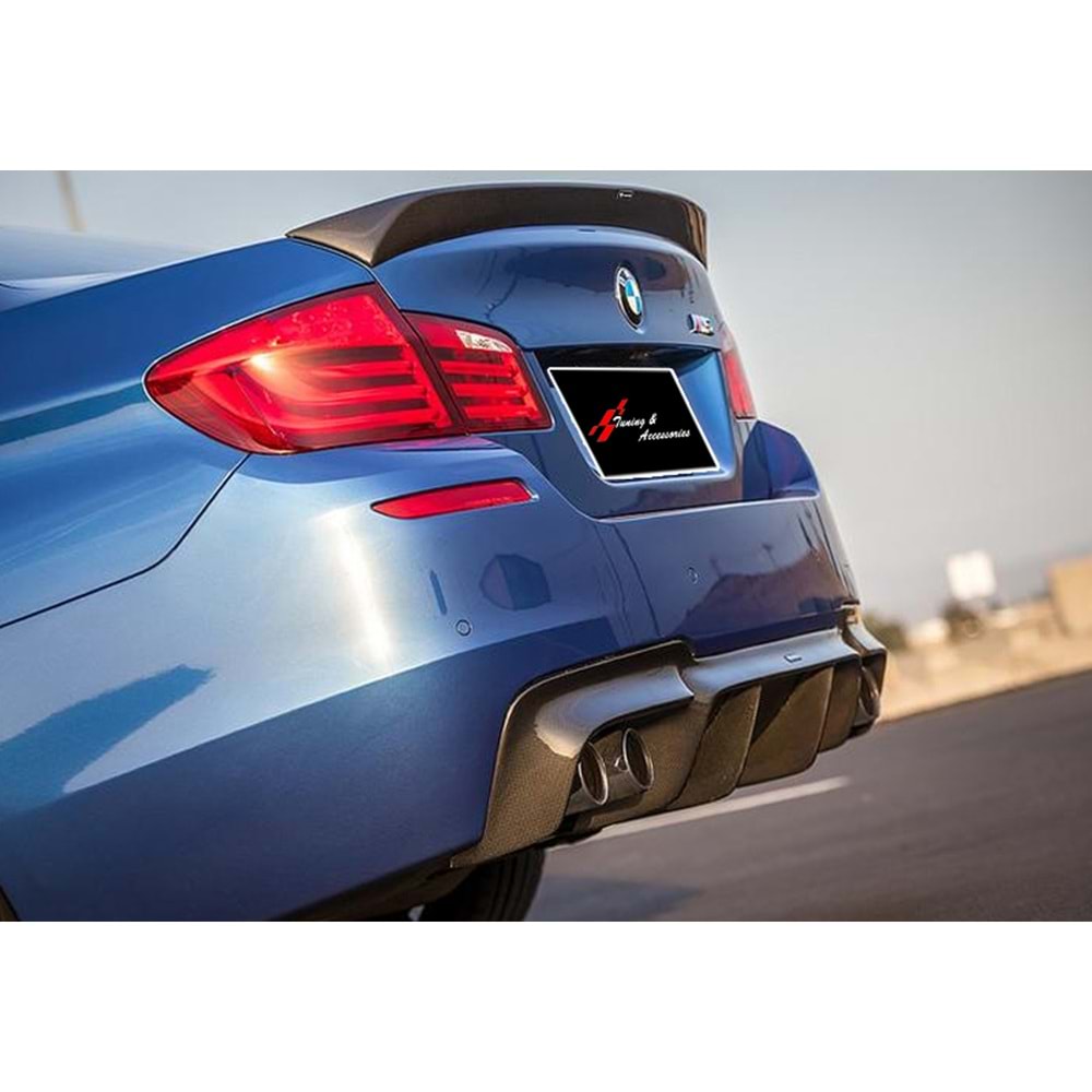 F10 Vorstainer Diffuser Gray ABS / 2010-2017 R+L (Double Output)