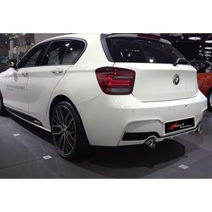 F20 M Performance Style Matte Black Vacuum Plastic / 2011-2014 (Diffuser R+L Single Output)