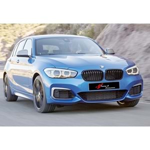 F20 LCI M Technic Front Grille Piano Black ABS / 2015-2019