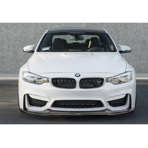 F30 Vorstiner M3 Front Lip Piano Black Vacuum Plastic / 2012-2018