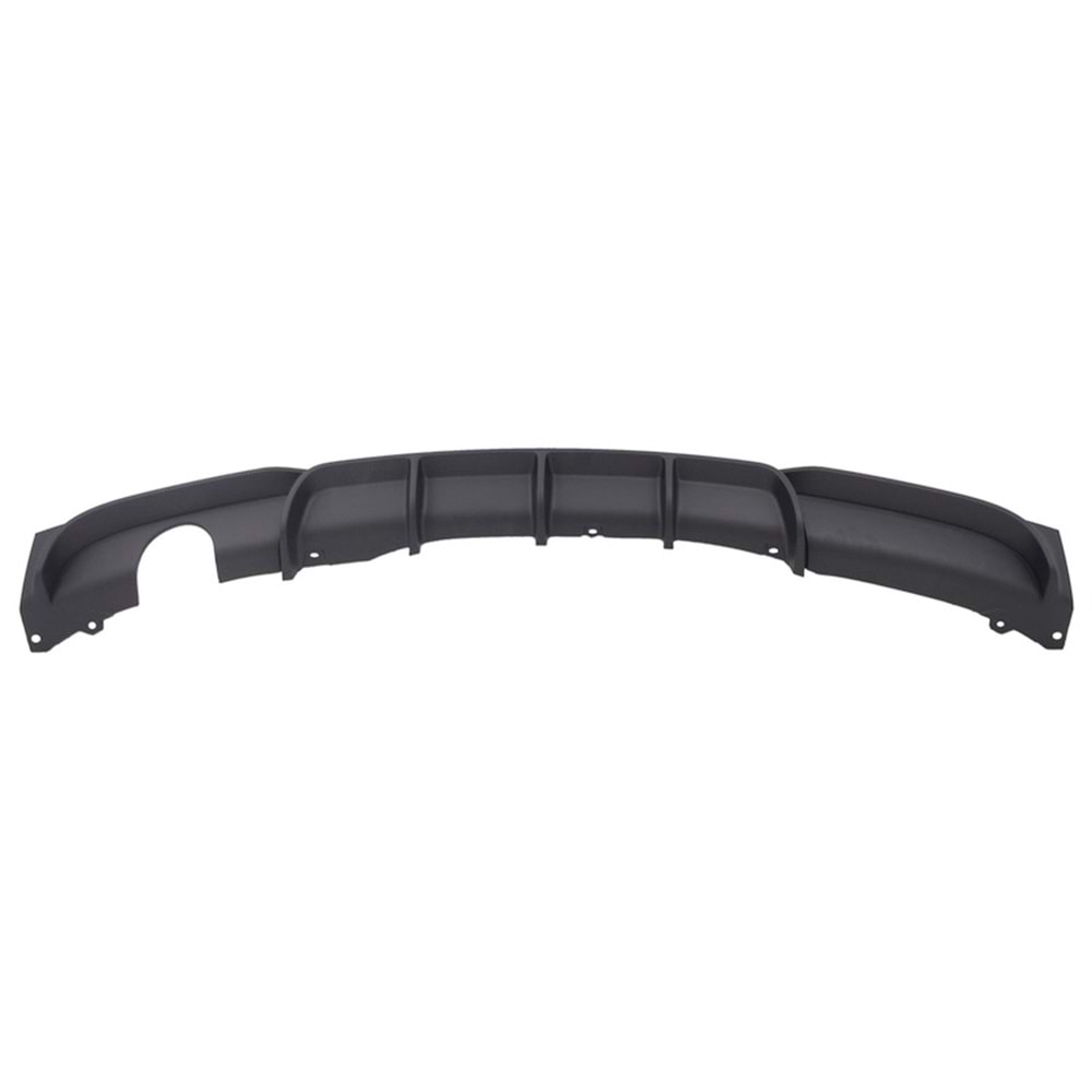 F30 M Performance Diffuser Left Single Output Matt Black ABS / 2012-2018