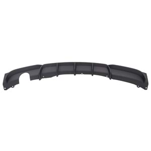 F30 M Performance Diffuser Left Single Output Matt Black ABS / 2012-2018