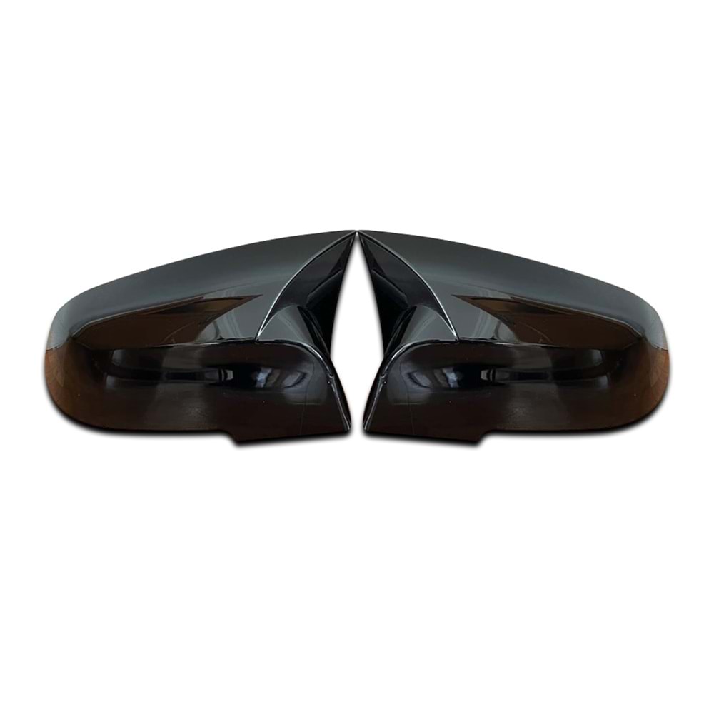 F30 M3 Batman Mirror Covers Without Clips Piano Black / 2012-2018