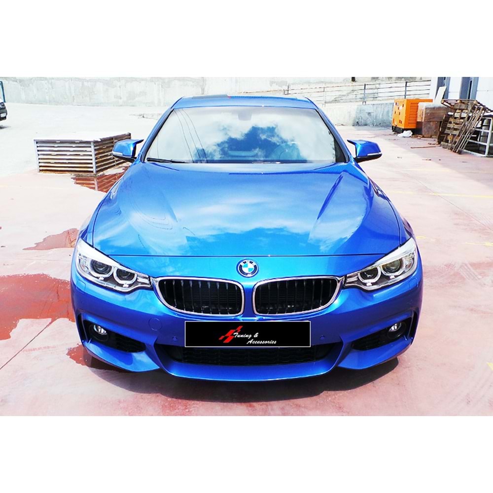 F32 Batman Mirror Covers Without Clips Piano Black / 2014-2020