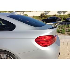 F36 M Performance Dynamics Rear Trunk Spoiler Piano Black ABS / 2014-2020