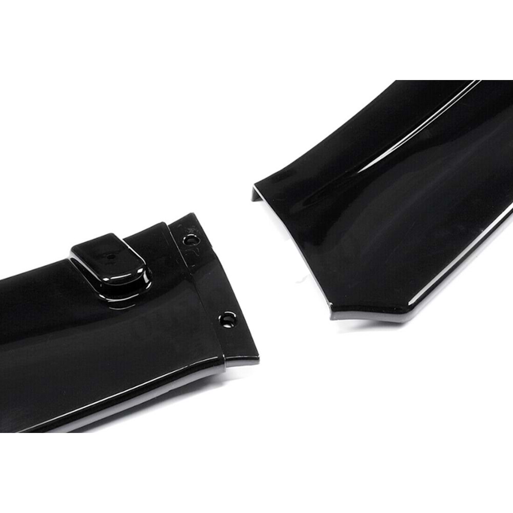 Civic FC5 Front Lip Piano Black ABS / 2016-2021 (3 Piece)