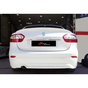 Fluence GT Style Rear Bumper Lip Raw Surface Vacuum Plastic / 2009-2016