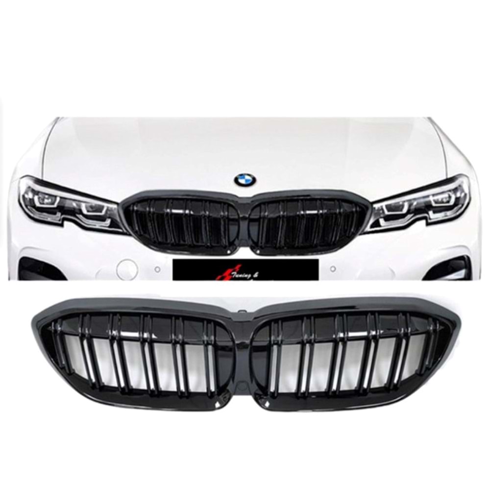 G20 M3 Front Grille Piano Black ABS / 2019-2021