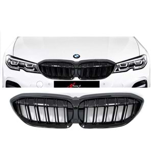 G20 M3 Front Grille Piano Black ABS / 2019-2021
