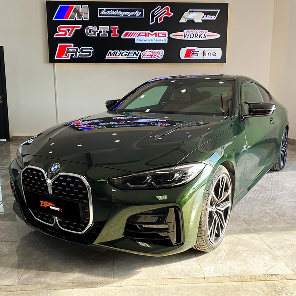 G22 Batman Mirror Cover Piano Black / 2020 ve Sonrası