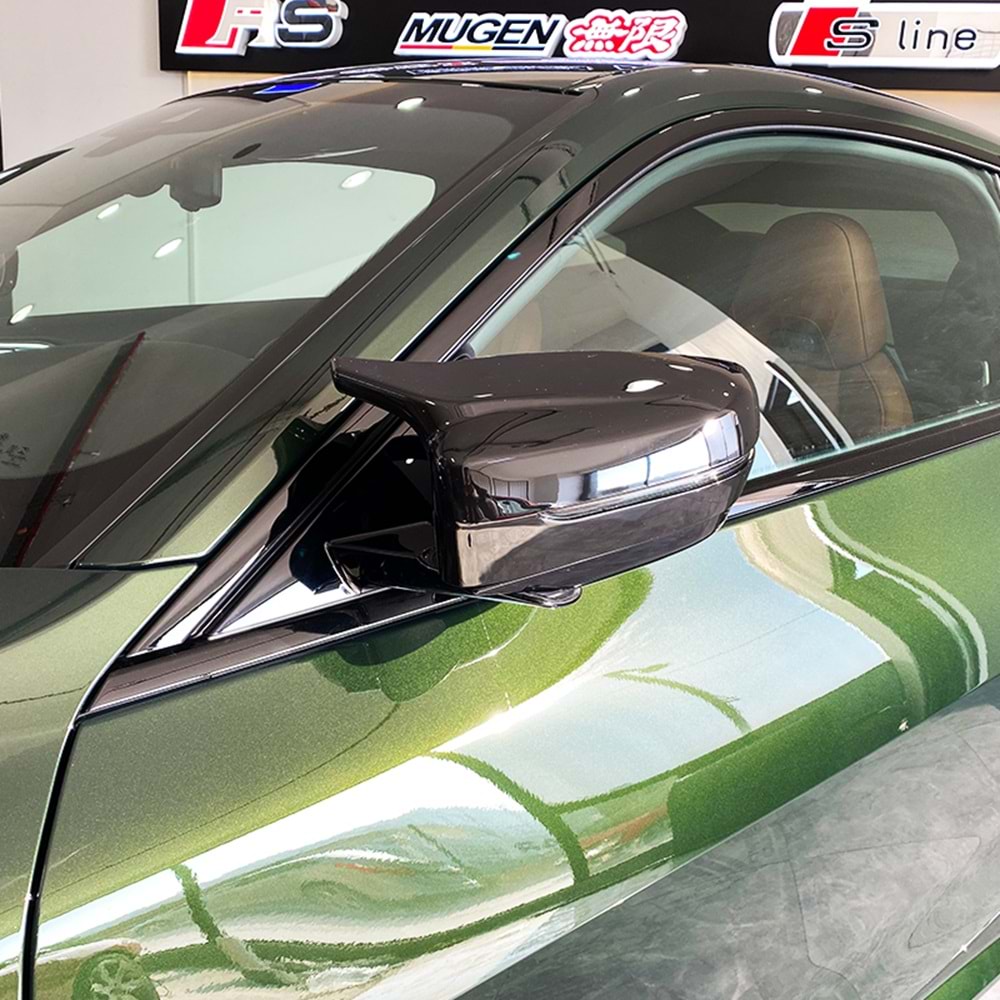 G22 Batman Mirror Cover Piano Black / 2020 ve Sonrası