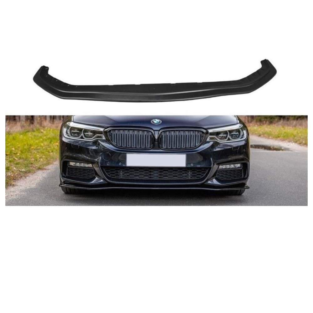 G30 Max V2 Front Lip Piano Black Vacuum Plastic / 2017 - 2020