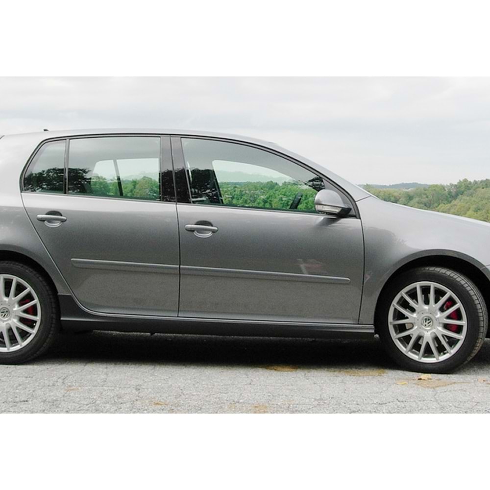 Golf 6 GTI Side Skirts Raw Surface Vacuum Plastic / 2008-2012