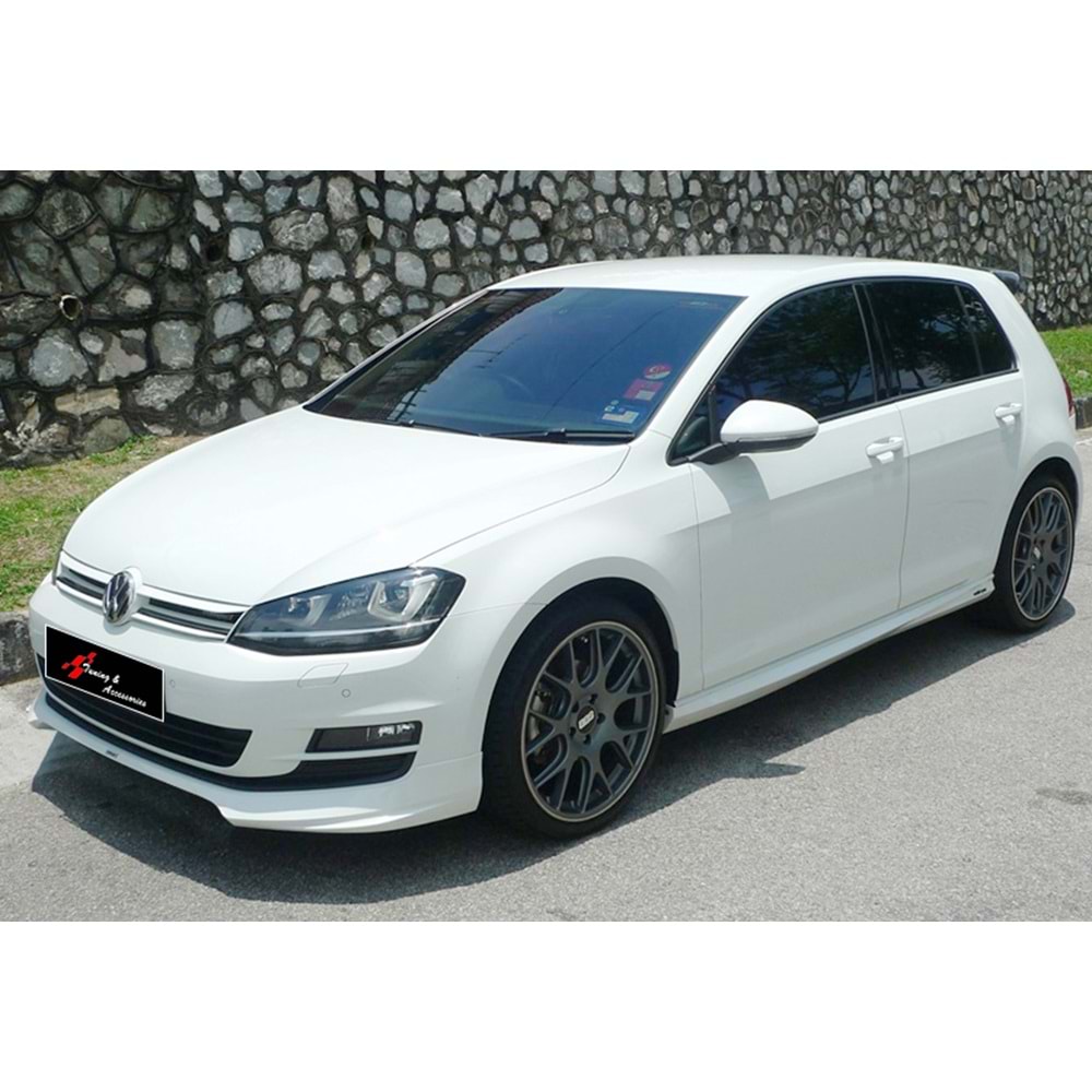 Golf Mk7 Oettinger Model Front Lip Raw Surface Vacuum Plastic / 2012-2017