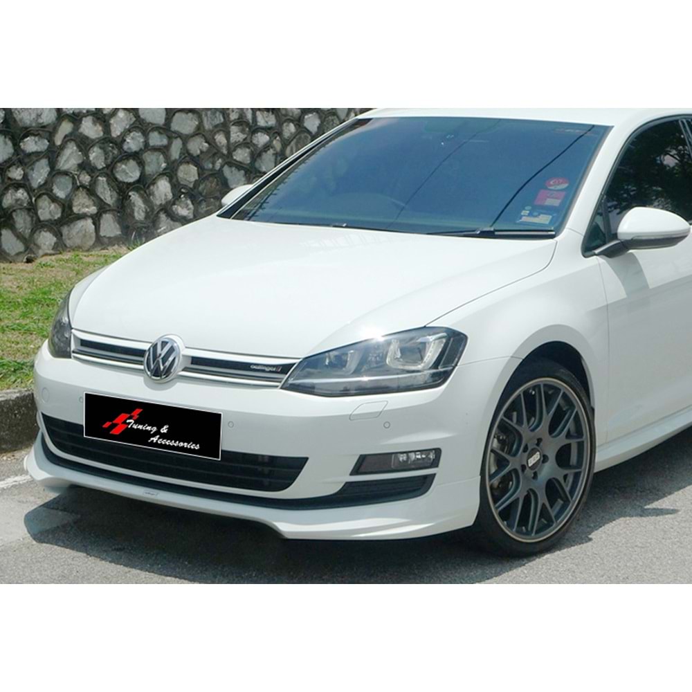 Golf Mk7 Oettinger Model Front Lip Raw Surface Vacuum Plastic / 2012-2017