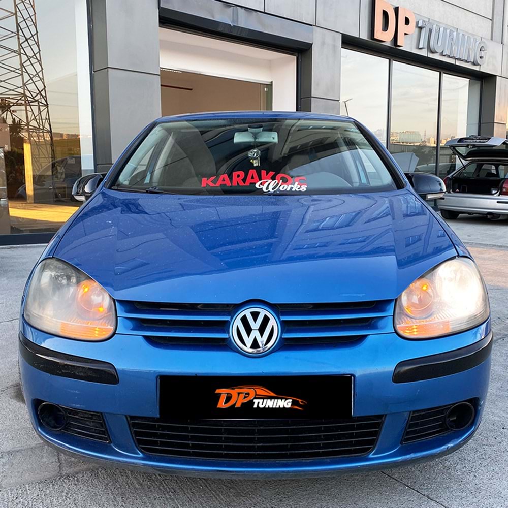 Golf Mk5 Batman Mirror Cover Piano Black / 2003-2009