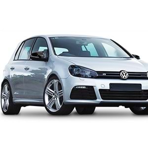 Golf Mk6 Batman Mirror Cover Piano Black / 2008-2012
