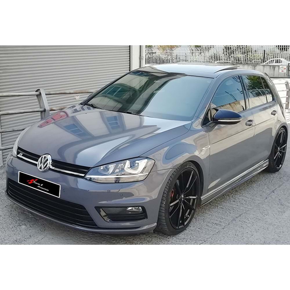 Golf Mk7 Batman Mirror Cover Piano Black / 2012-2019