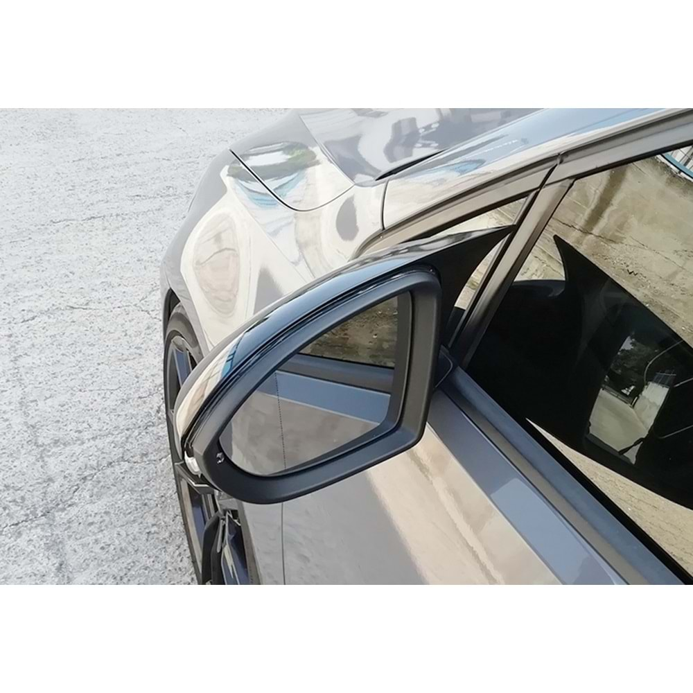 Golf Mk7 Batman Mirror Cover Piano Black / 2012-2019