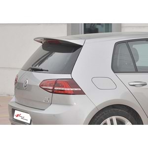 Golf 7 Rear Roof Spoiler Primer Painted Fiberglass / 2012-2019