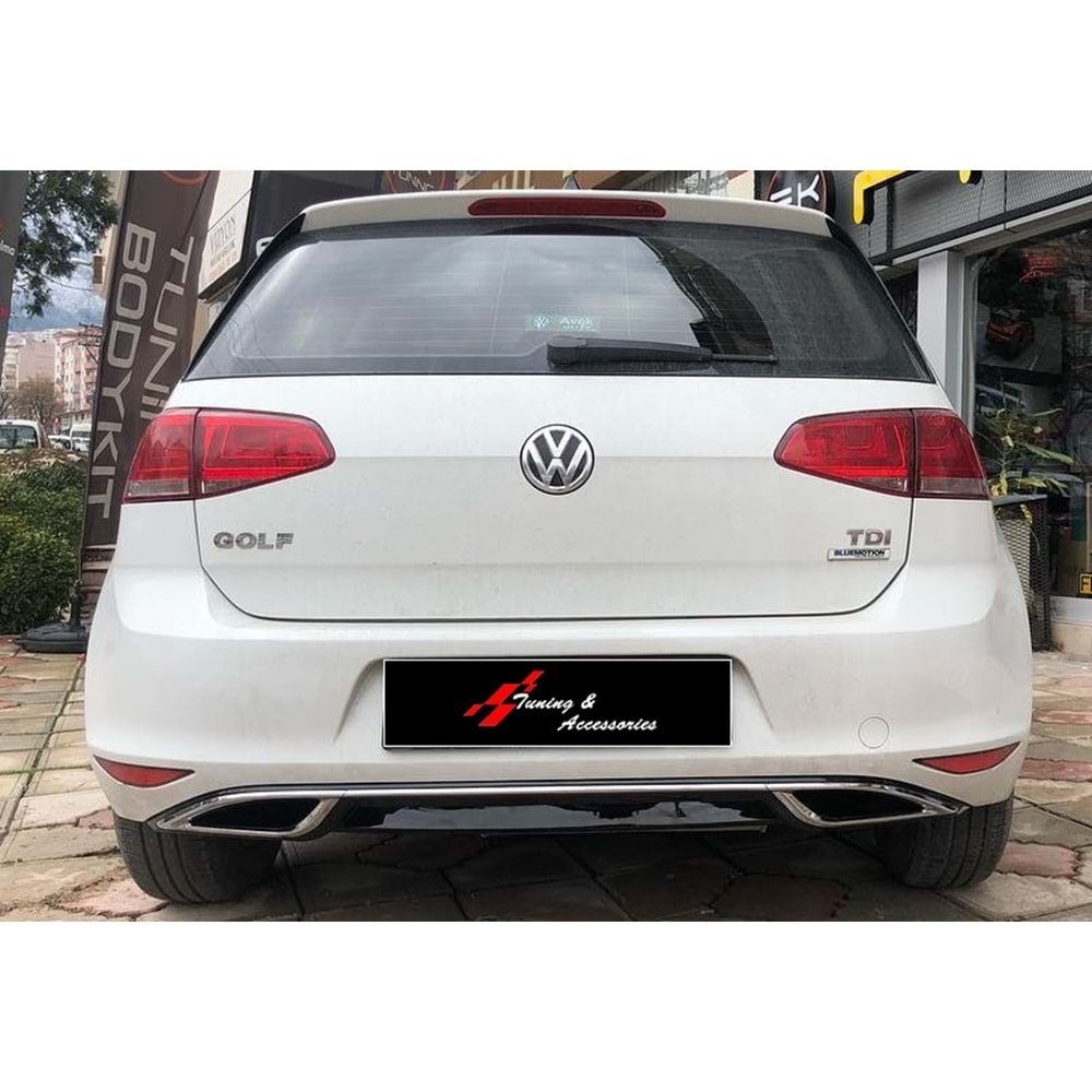 Golf 7 Diffuser Piano Black ABS / 2012-2017 (7,5 Facelift Look)