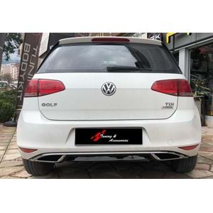 Golf 7 Diffuser Piano Black ABS / 2012-2017 (7,5 Facelift Look)