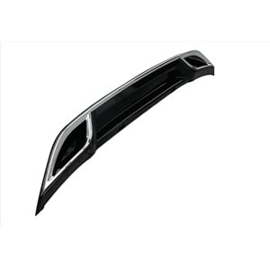 Golf 7 Diffuser Piano Black ABS / 2012-2017 (7,5 Facelift Look)