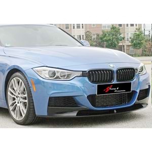F30 M Technic Front Grille Matte Black ABS / 2012-2018