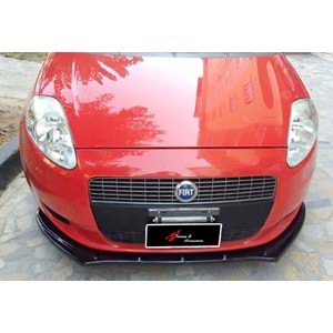 Punto HB Basic Front Lip Piano Black Vacuum Plastic / 2005-2009