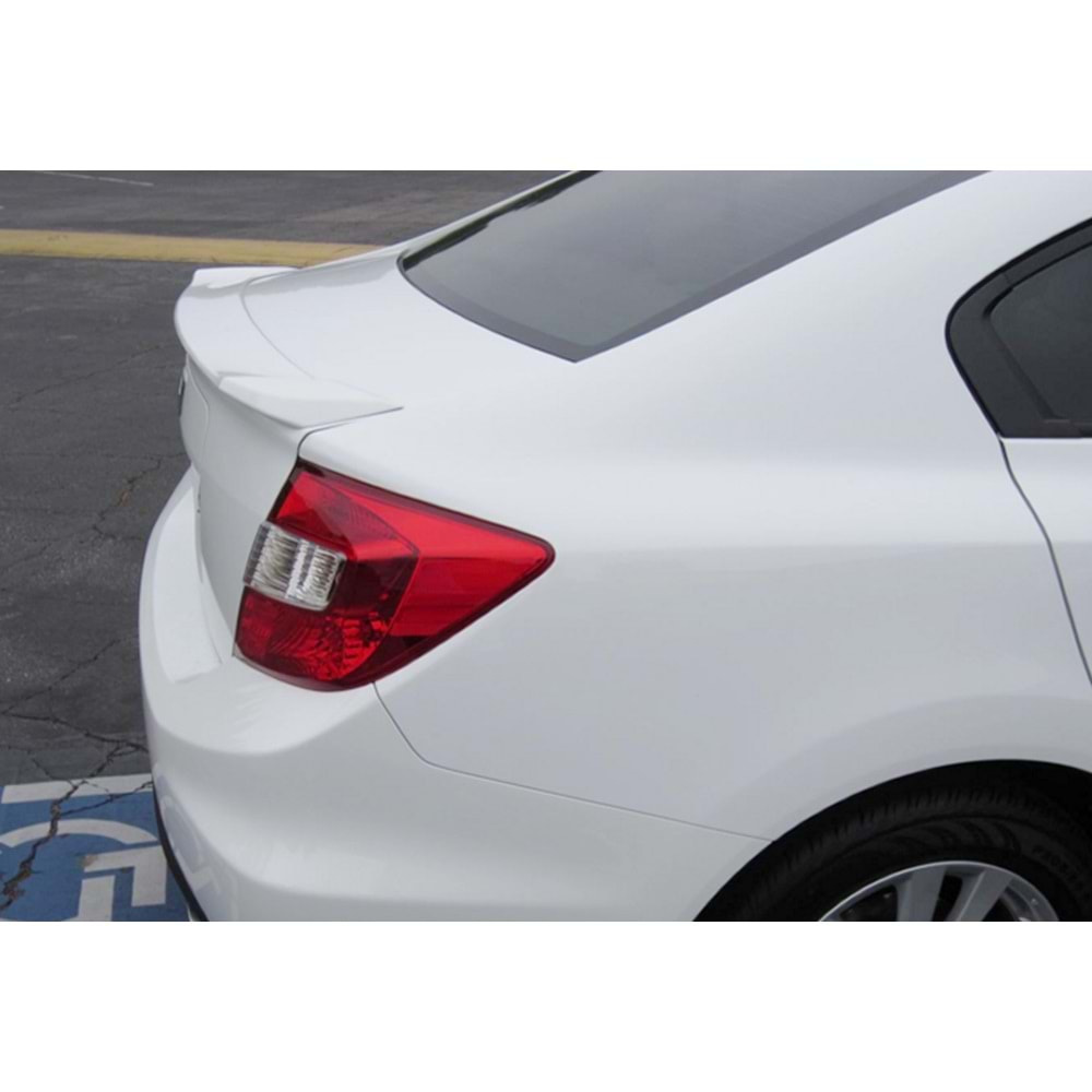 Civic FB7 Rear Trunk Spoiler Raw ABS / 2012-2016