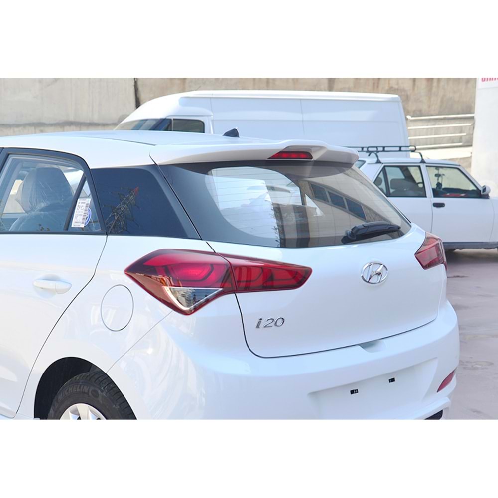 i20 Sport Style Roof Spoiler Primer Painted Fiberglass / 2014-2021