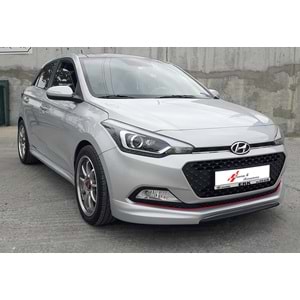 i20 Sport Front Lip Raw Vacuum Plastic / 2014-2018