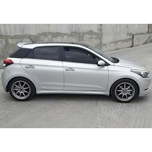 i20 Sport Side Skirts Raw Surface Vacuum Plastic / 2014-2018