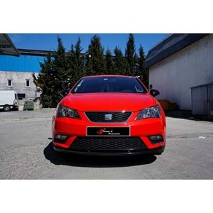 Ibiza Mk4 Cupra Basic Front Lip Piano Black Vacuum / 2015-2017
