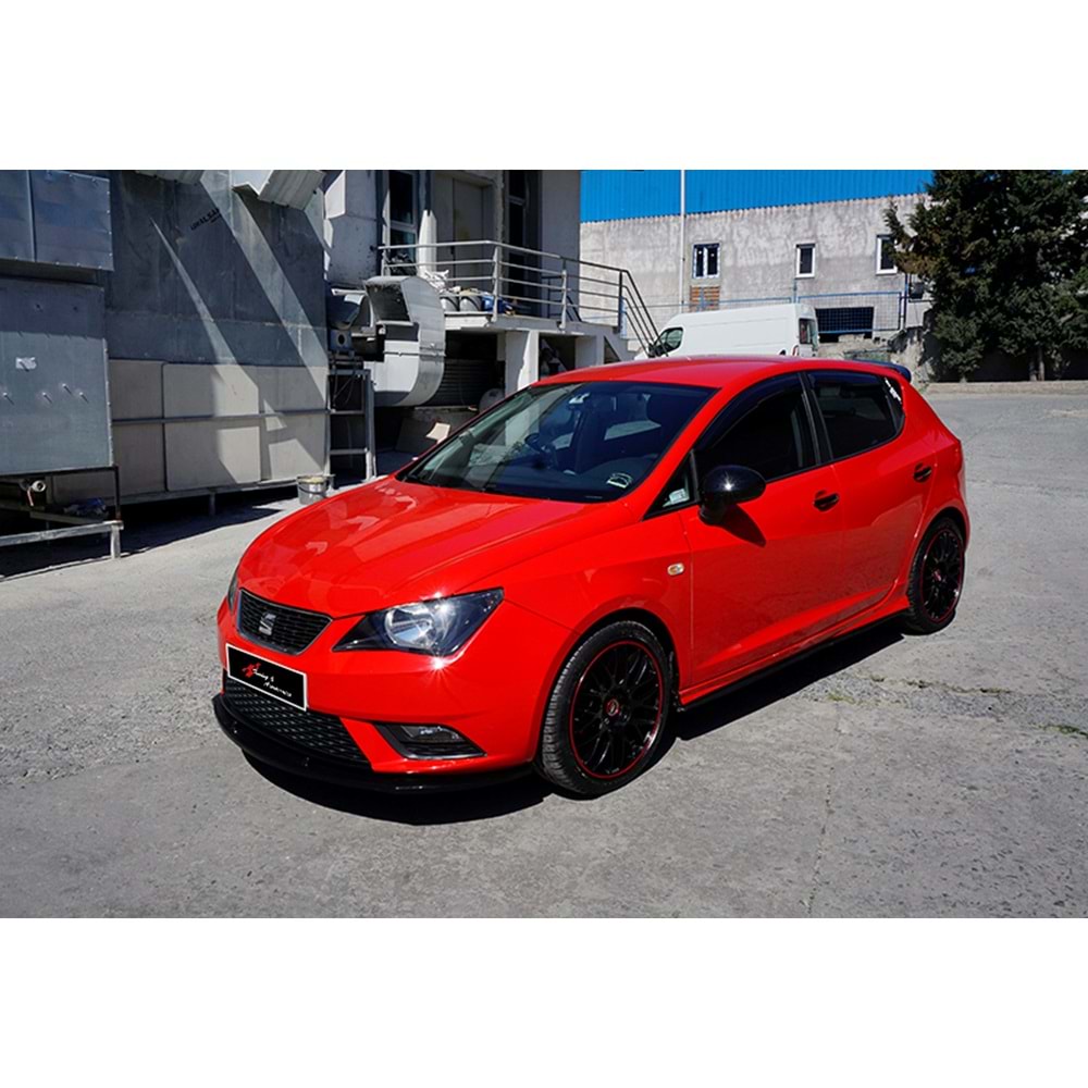 Ibiza Mk4 Cupra Basic Front Lip Piano Black Vacuum / 2015-2017
