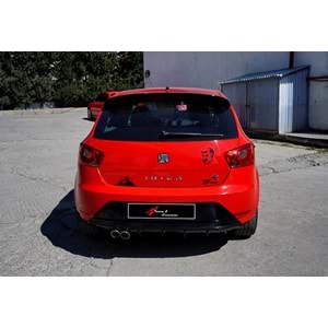 İbiza Mk4 Sport Diffuser Without Output Piano Black Vacuum Plastic / 2008-2017