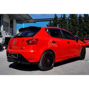 İbiza Mk4 Sport Diffuser Without Output Piano Black Vacuum Plastic / 2008-2017