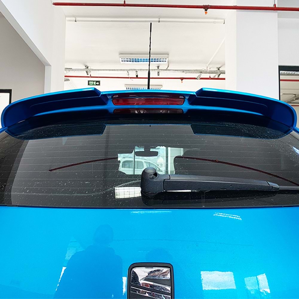ibiza Mk4 Cupra Style Roof Spoiler Raw Surface ABS / 2008-2017 (4 Doors)