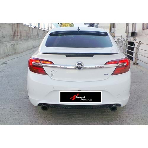 Insignia A Performance Diffuser With Exhaust Tips Piano Black Vacuum Plastic / 2013-2017